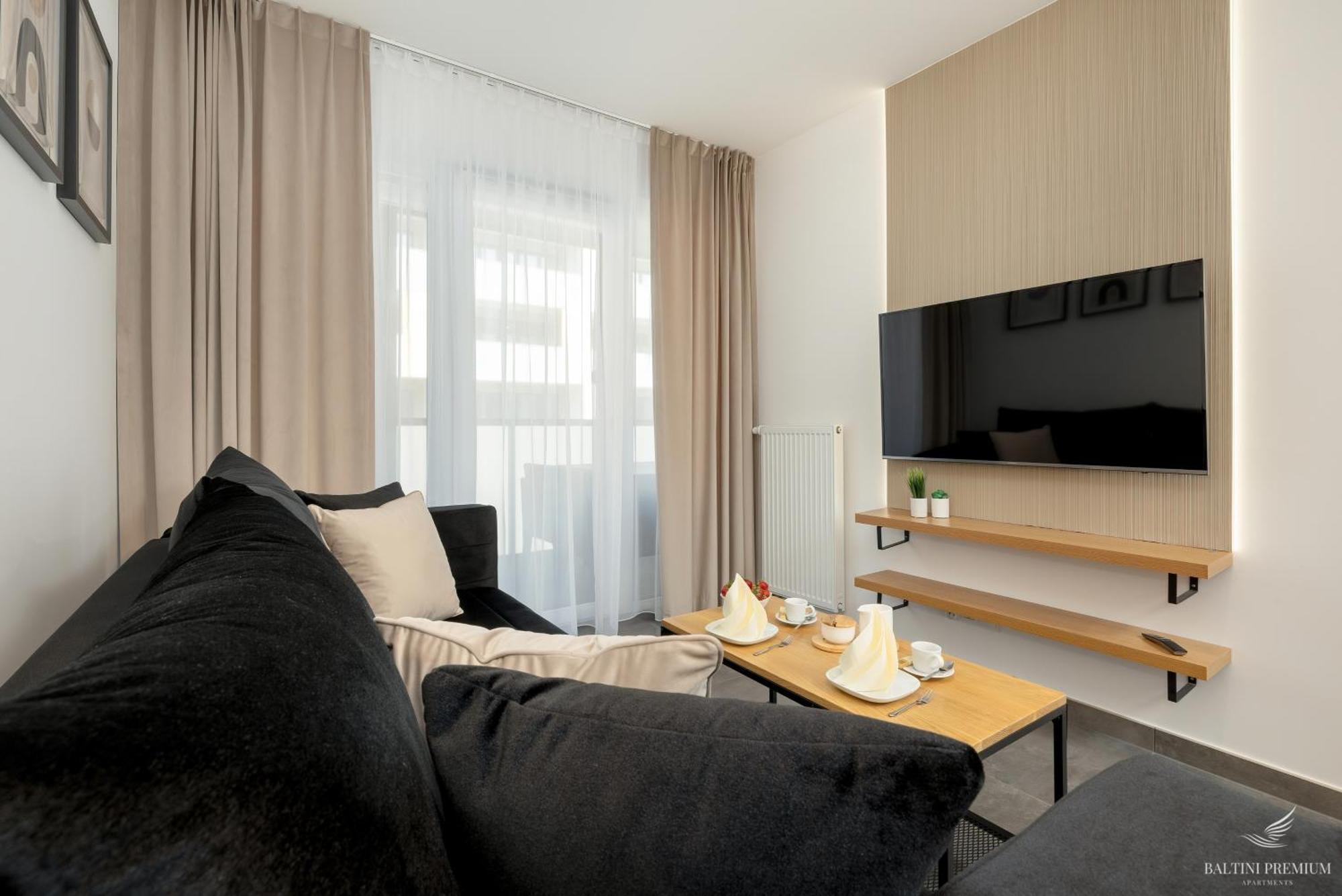 Baltini Premium Apartament Kasprowicza 20 A-B Z Basenem, Saunami I Jacuzzi Kołobrzeg Habitación foto