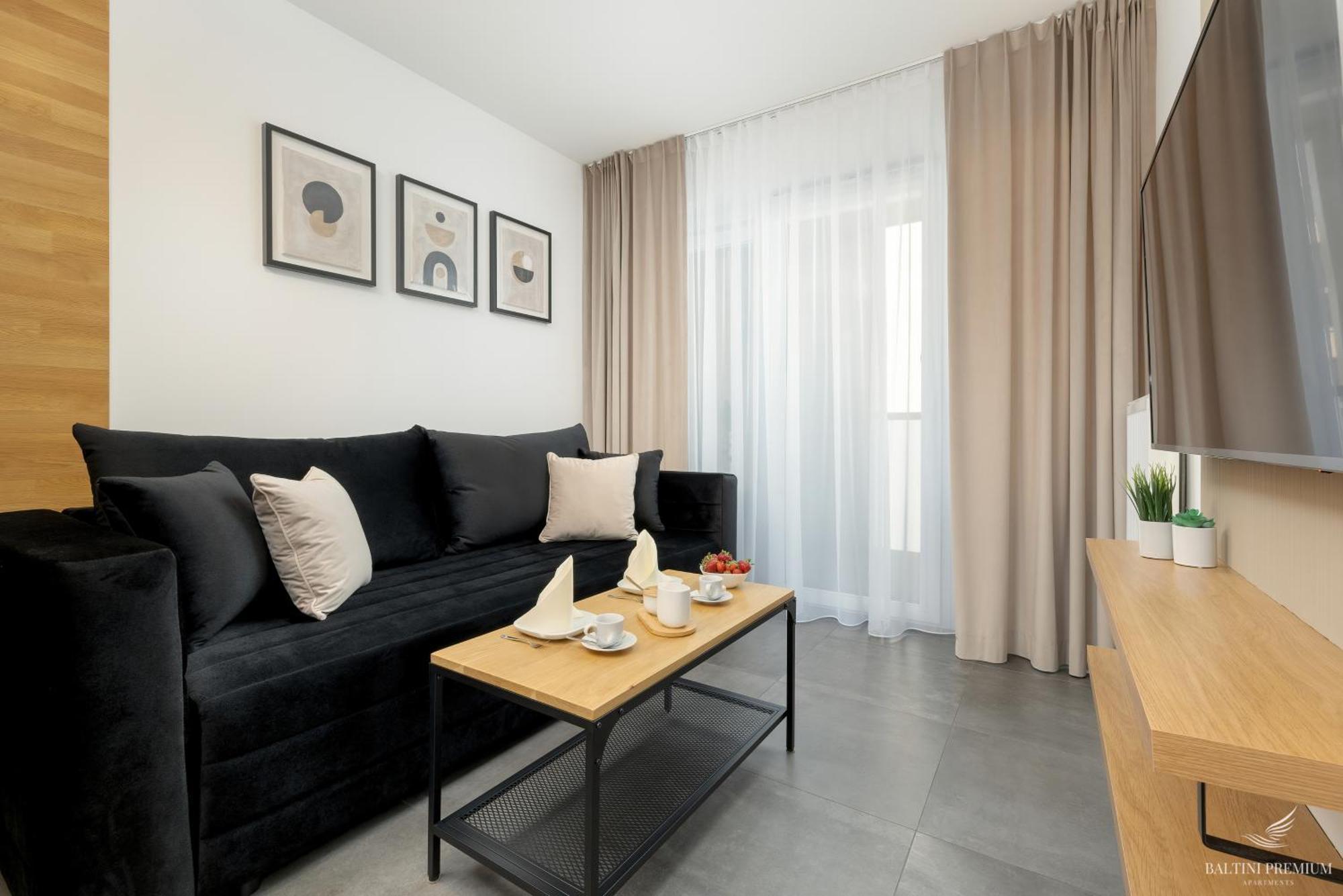 Baltini Premium Apartament Kasprowicza 20 A-B Z Basenem, Saunami I Jacuzzi Kołobrzeg Habitación foto