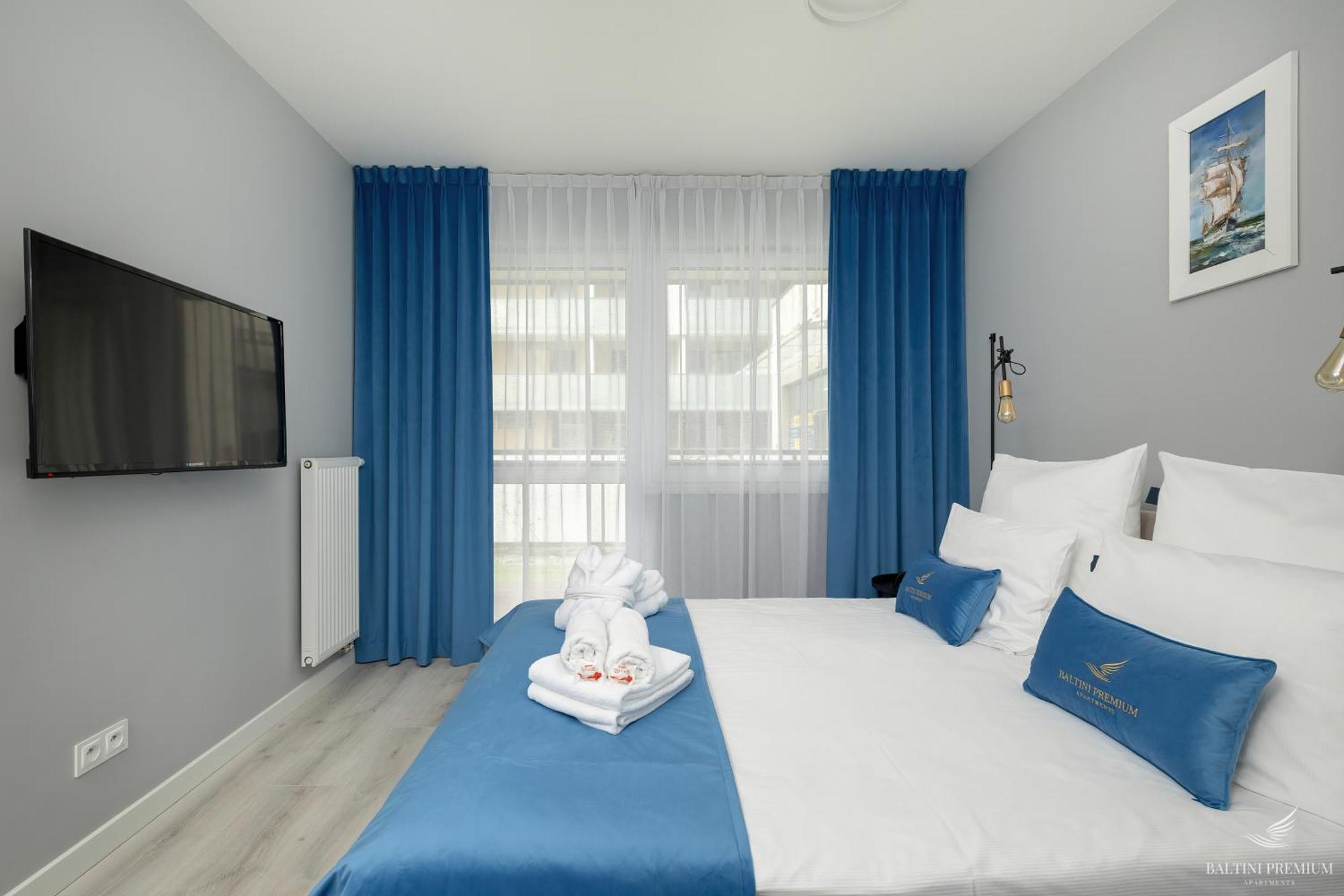 Baltini Premium Apartament Kasprowicza 20 A-B Z Basenem, Saunami I Jacuzzi Kołobrzeg Habitación foto